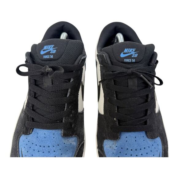 New Nike Force 58 SB 'Dutch Blue' Mens 11.5 Low-top Board shoes CZ2959-400 - Picture 6 of 9